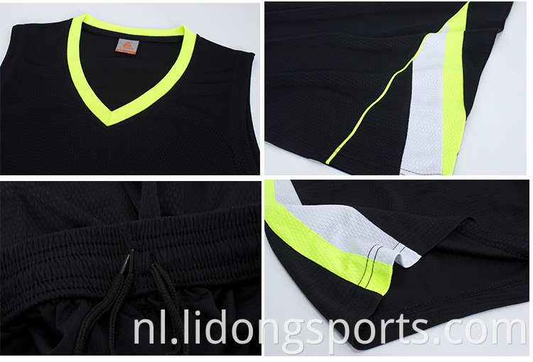 Lidong nieuwste basketball jersey ontwerp 2021 digitale printen nieuw ontwerp basketbaluniformen groothandel